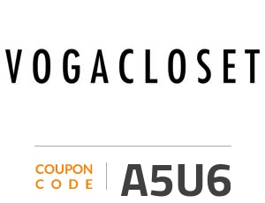 Vogacloset Coupon Code: A5U6