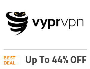 VyprVPN Deal: VyprVPN Deals: Up to 44% Off Off